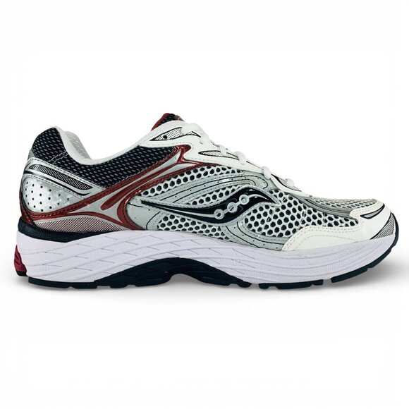 Saucony ProGrid Omni 9 OG White Silver Red Men\'s Shoes Sneakers S70739-1 main image 9